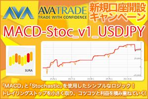 アヴァトレード・ジャパン株式会社 MACD-Stoc_v1_USDJPY タイアップキャンペーン