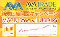アヴァトレード・ジャパン株式会社 MACD-Stoc_v1_USDJPY タイアップキャンペーン