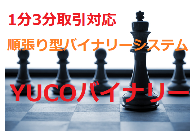 1分３分対応、バイナリーオプション必勝法【YUCO BAINARY