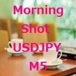 Morning Shot USDJPY M5 フォワード1年で＋1880pips獲得