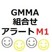 GMMAの状態を設定（組合せ自由[D1,H4,H1,M30,M15,M5,M1]）。好みの状態になるとアラート、メール、マーク表示で通知します。