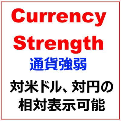 通貨の流れを把握して優位な取引通貨を選びましょう！対米ドル対円表示等設定可能