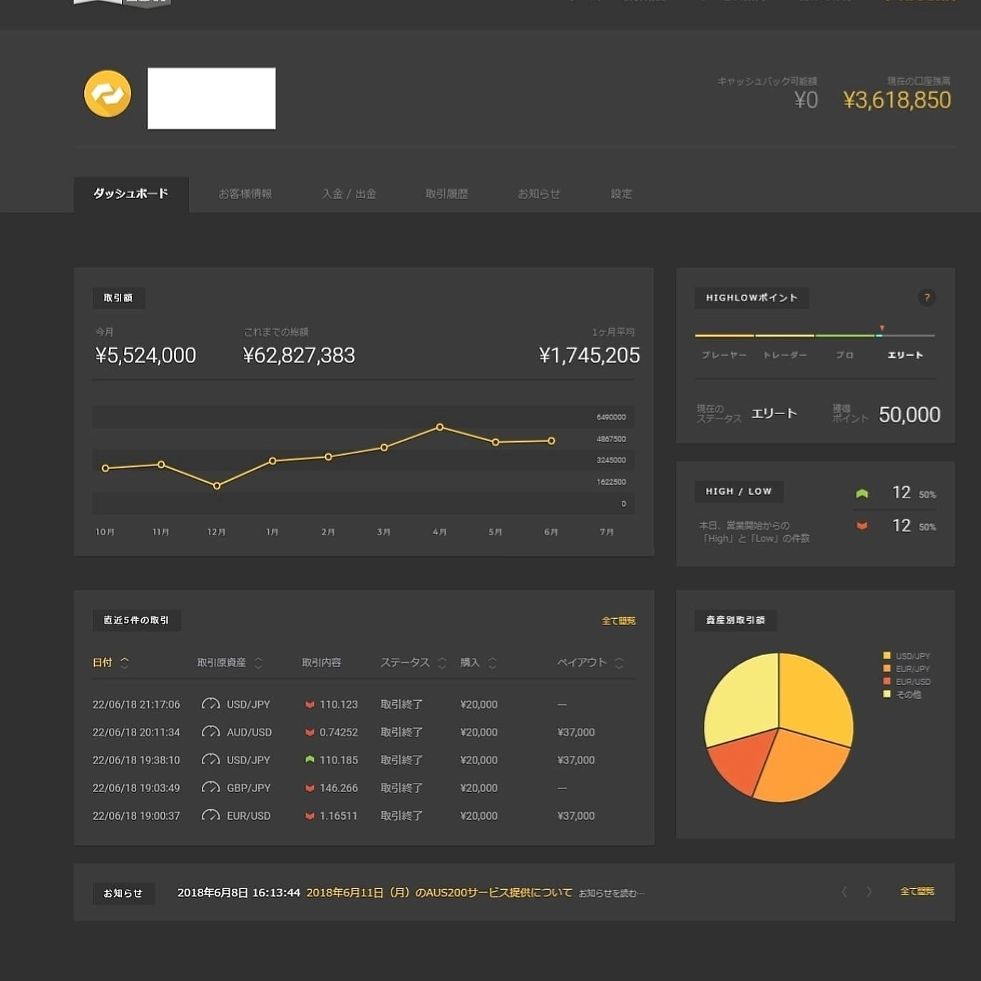 高機能バイナリーオプション自動売買システム