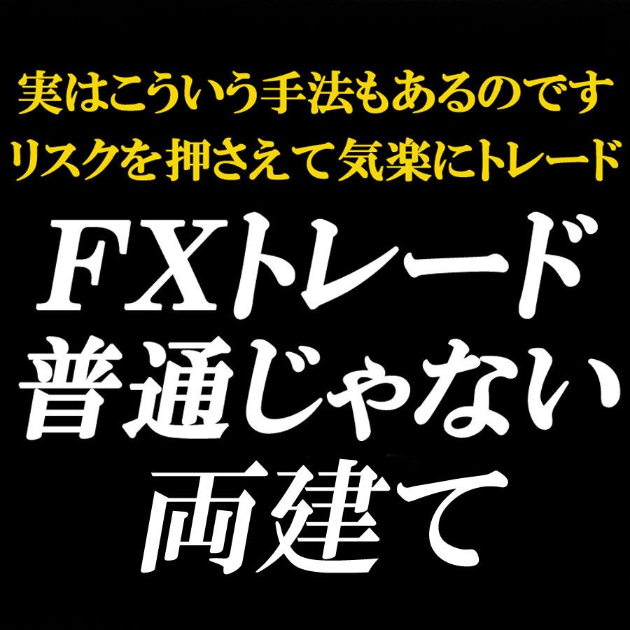 6041 FXの普通じゃない両建て - 裁量トレードのリスクを軽減する両建ての技術