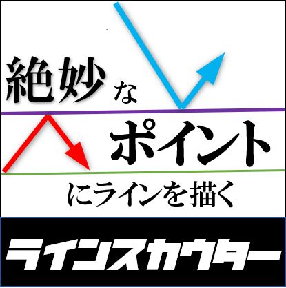 ５分足～日足のＭＴＦで波の動きが止められているポイント・数多くの支持点のある絶妙なポイントに自動でラインを引く。2020年７月31日まで期間限定試用版