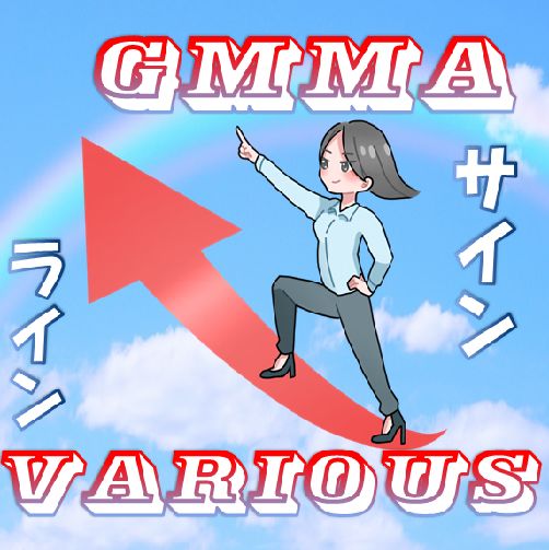 GMMAサインを含む５つの機能を１つのチャートに！　複数の根拠を簡単に見い出せる！
