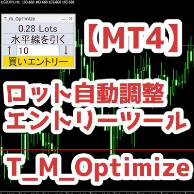 【MT4】ロット自動調整エントリーツールの商品画像