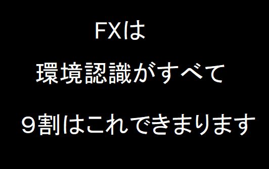 環境認識で押し目戻り目へのアプローチがわかります！
