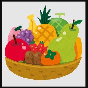 モモとプラムの盛り合わせセット