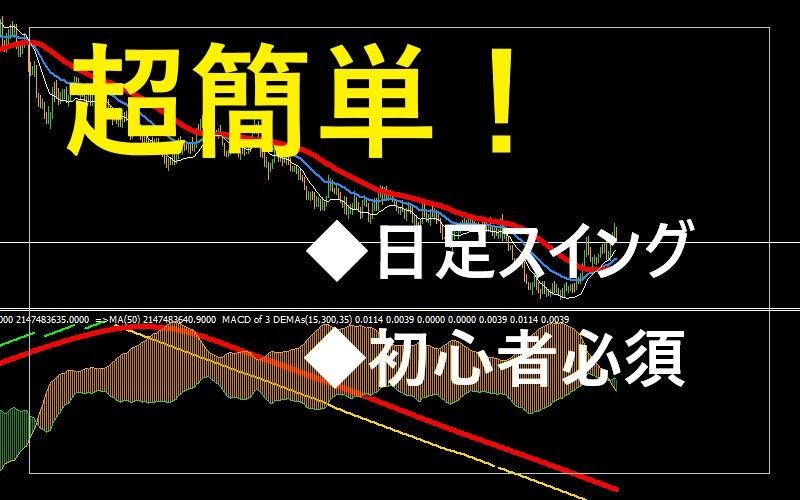 エントリーも決済も明確！驚きの爆発力で自然と損小利大を実現