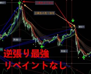 高勝率　リペイントなし　損小利大　逆張り　順張り