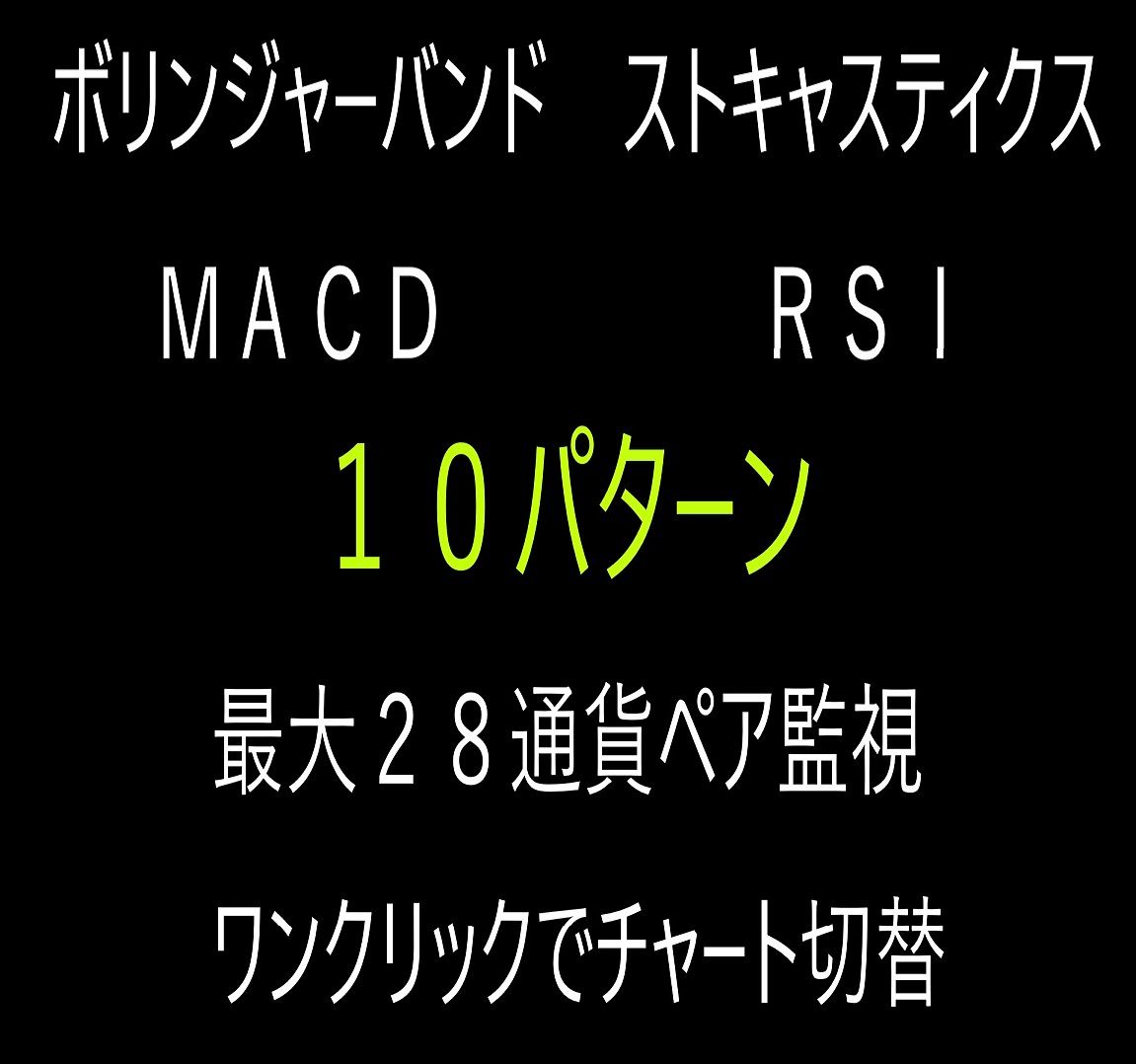 チャート切替機能付！無料版有！