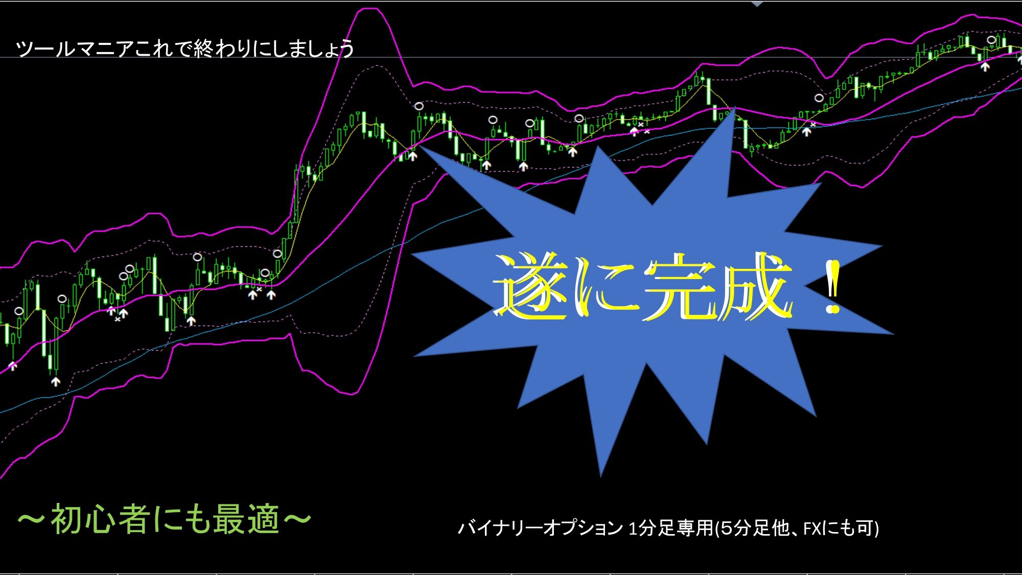 遂に完成！ここが終点 初心者の方も安心の本物のロジックを遂にツール化