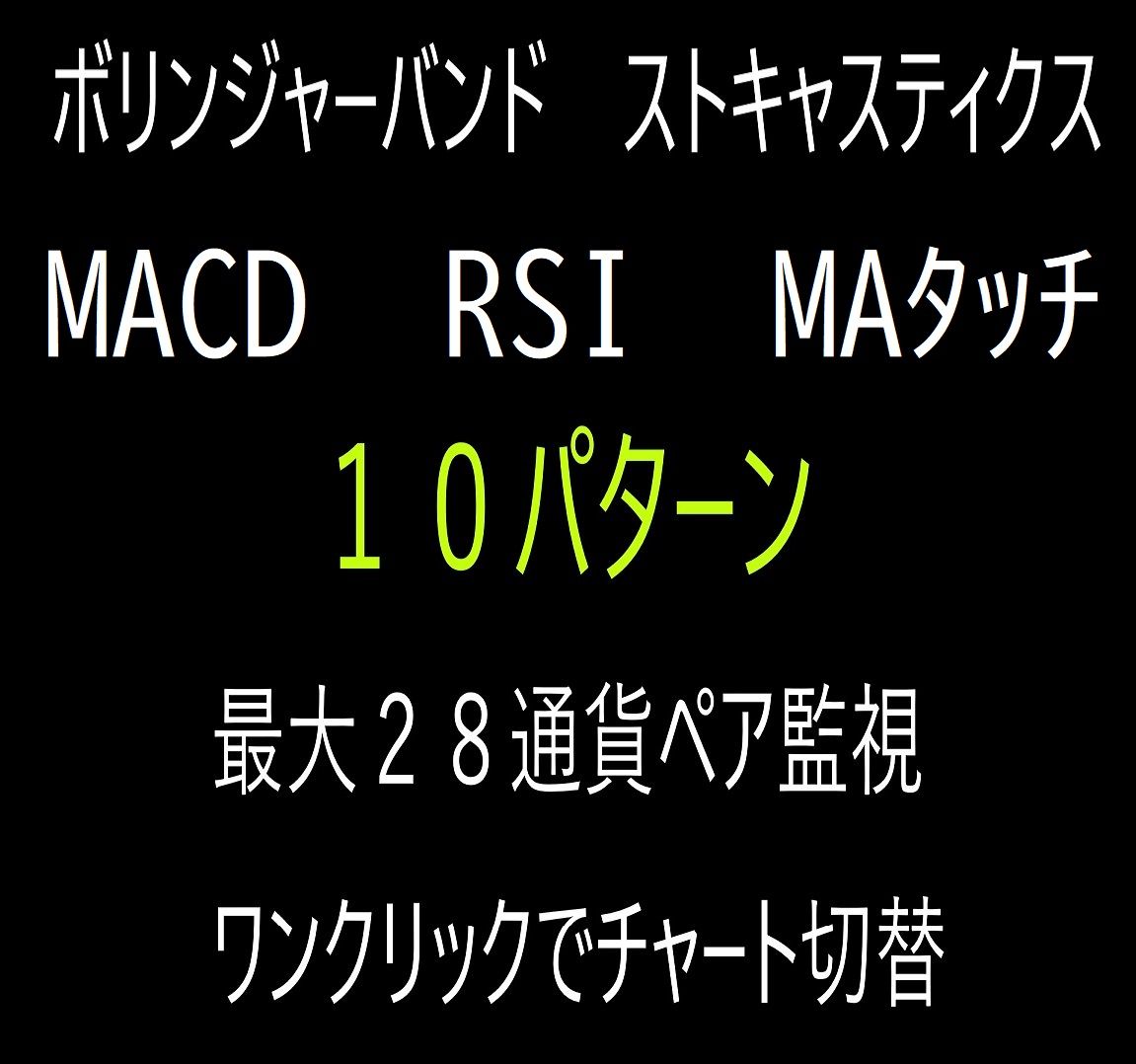 チャート切替機能付！無料版有！