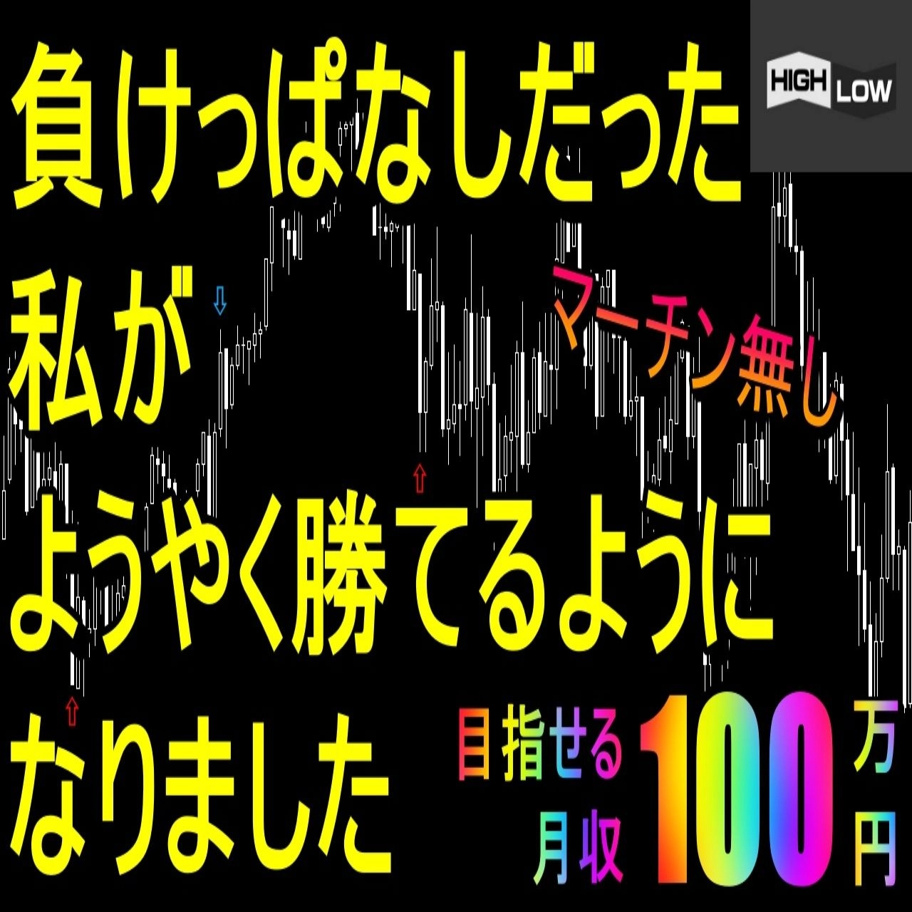 バイナリー単発勝率70％!がるばのドル円専用インジケーター