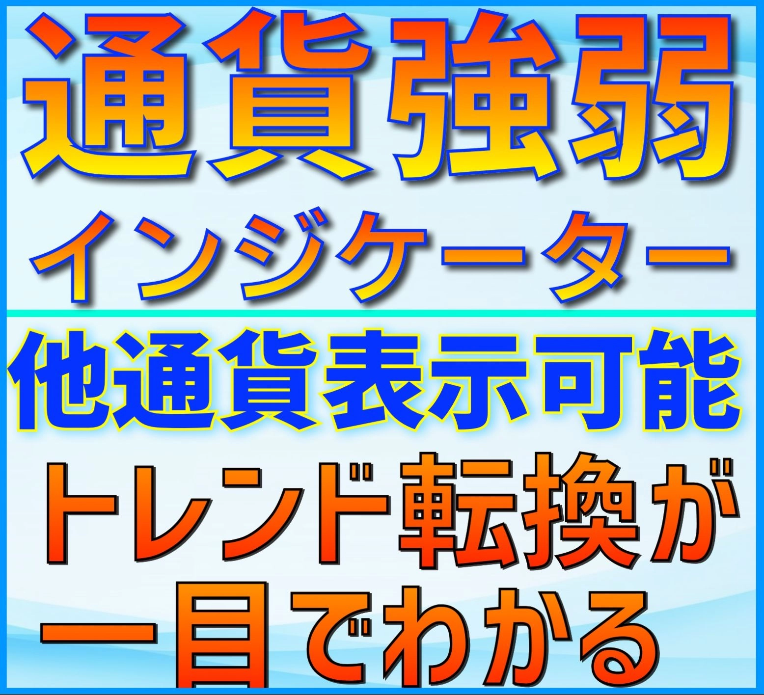 通貨強弱でトレンド転換を見るインジケーター Currency Slope Strength