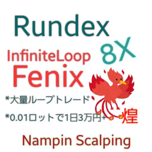 無限ループトレード　Rundex8XJ InfiniteLoop Fenix