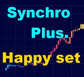 SynchroPlus～ただのシンクロツールじゃない！色々な基本ツールが入ったハッピーセット。全ての開発インジは自分でも使うのでしっかり作り込んでるのに格安提供！