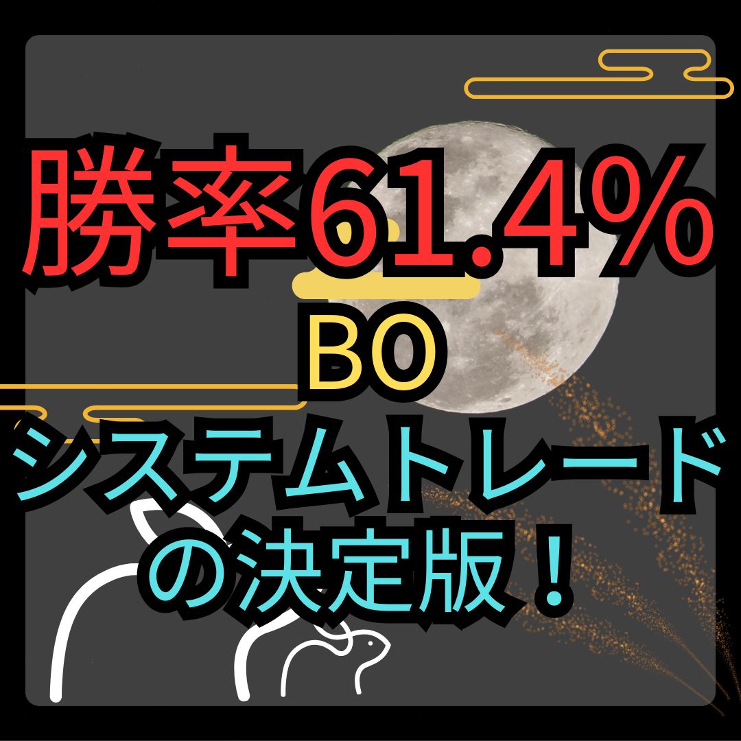 日平均取引回数も十分！利益を上げることが現実的なBO(バイナリーオプション)用サインインジケーター！