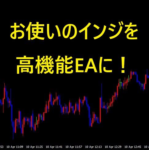 お使いのインディケーターが高機能ＥＡに変身！豊富な機能でインディケーターのポテンシャルを最大限に発揮、裁量トレードから全自動システムトレードへの移行をサポートします