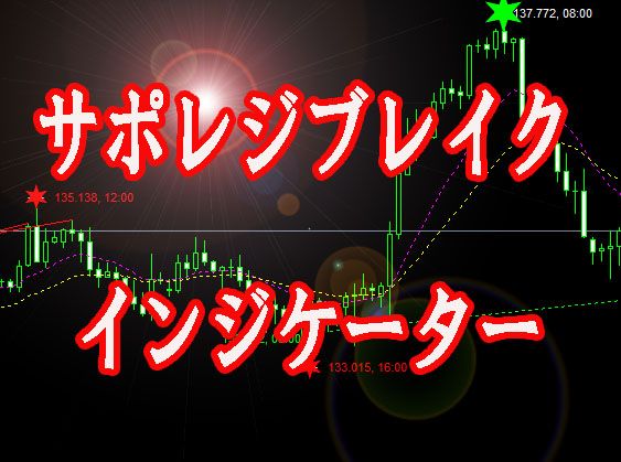 6041 『サポレジ（天底）ポイントからブレイクを狙うインジケーター』