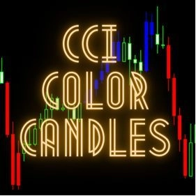 【CCI Color Candles　mq4版】全てのローソク足にサインを表示するインジケーター