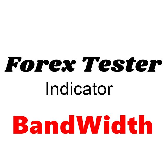ボリンジャーバンドの派生指標「BandWidth」インジケータ。ForexTester専用のオリジナルプログラムなので、軽量かつスムーズに動作します。