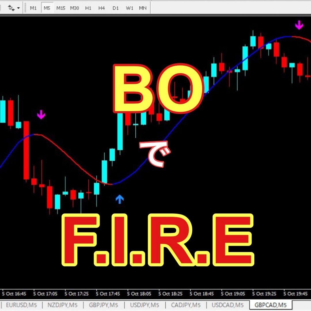 ★★BO★★ FIREできます！トレンドフォロー型のサインツール FIRE レビュー
