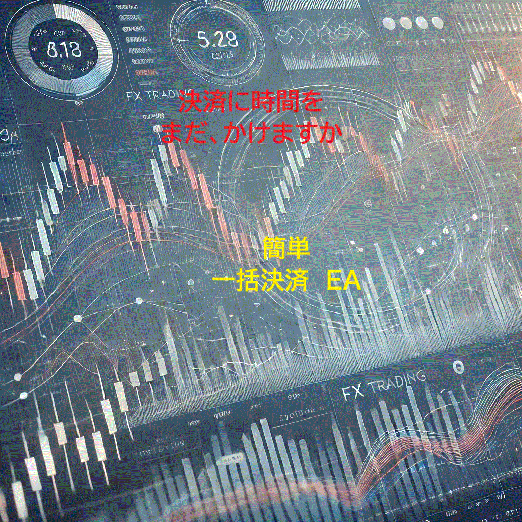 利益が一目でわかる決済専用EA
