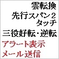 転換線・基準線・遅行スパン（2本）・雲を表示し、雲転換などでアラート・メール送信可能