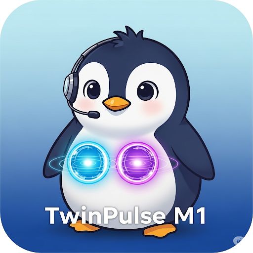 双子のように連動する“脈動”を表現。 M1版です。