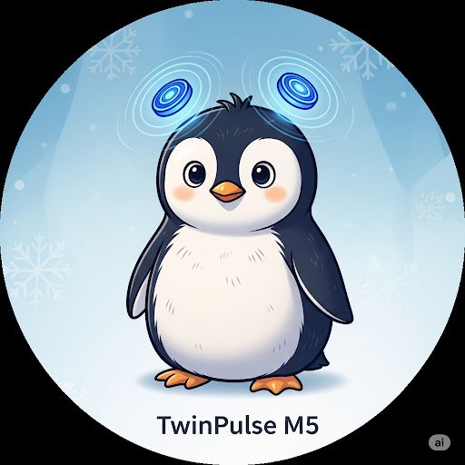 双子のように連動する“脈動”を表現。 M5版です。