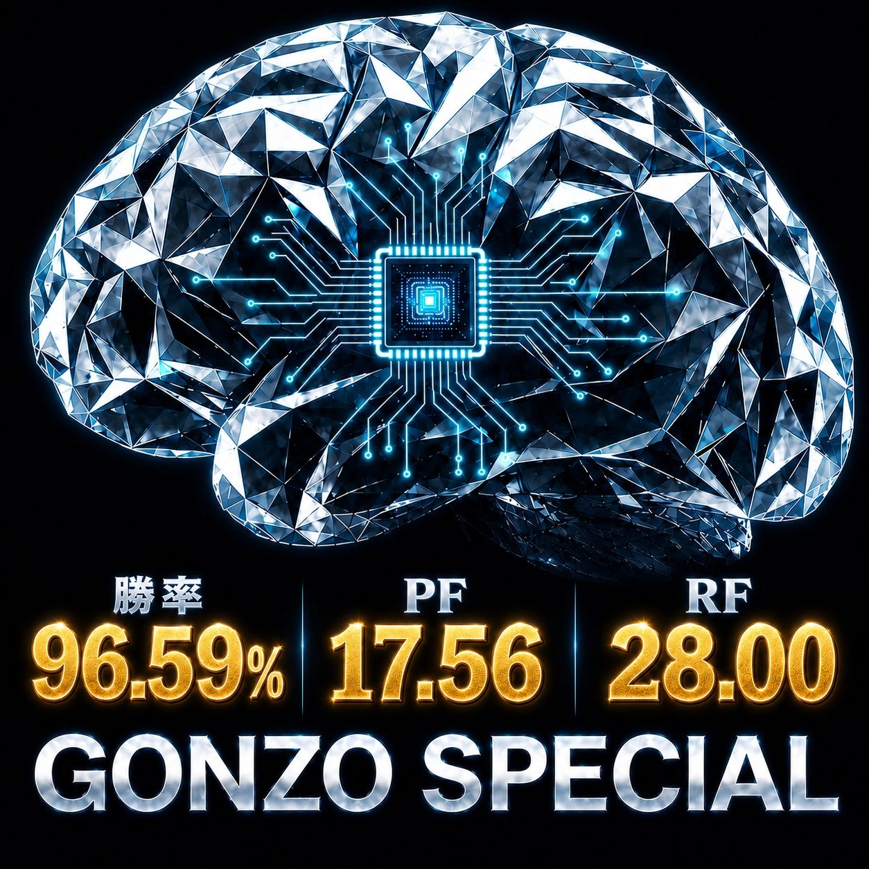 直近の下落相場を含む2019年〜2026年7月を複数ブローカーで検証／リアルフォワードも連勝中／単ポジション、数秒〜数分のスキャルピングが中心で、何日も抱えるナンピン型ではない半裁量GOLD EA
