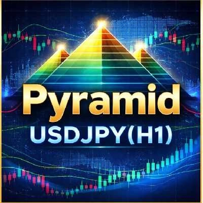 Pyramid_USDJPY(H1)レビュー｜USDJPY専用ピラミッディングEAを解説