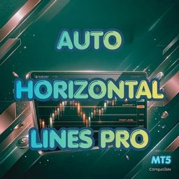 Auto Horizontal Lines Pro MT5 レビュー｜3時間足の重要ラインを自動描画するMT5インジケーター