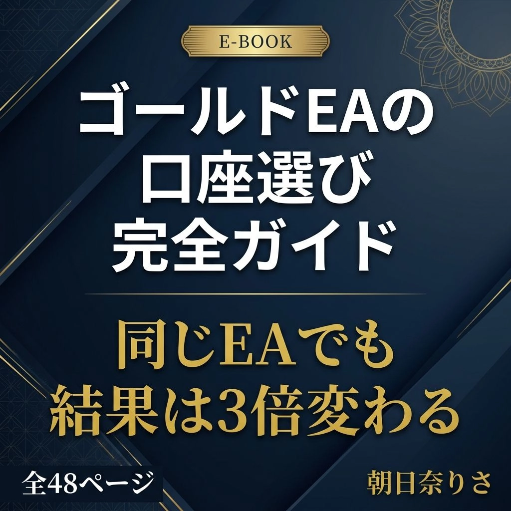 【ゴールドEAの口座選び完全ガイド】レビュー｜EA運用を左右する口座選びを48ページで解説