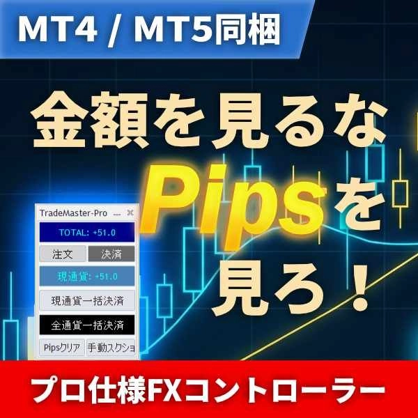 BLW-TradeMaster-Pro レビュー｜Pips管理で冷静な裁量判断を支援するMT4/MT5パネル