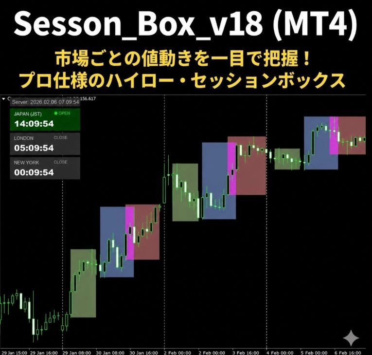 Session_Box_EA_v18 レビュー｜4大セッションのブレイクアウトEA
