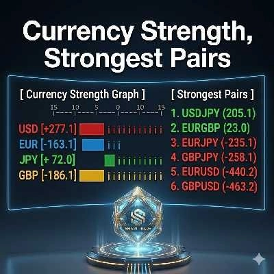 CurrencyStrength_Pro_EA_v6.14 レビュー｜通貨強弱判定×コックピットパネルの多機能FX自動売買EA