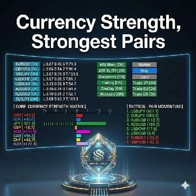 CurrencyStrength Pro EA v7.1 レビュー｜8通貨強弱マトリックスで自動売買するMT4対応EA