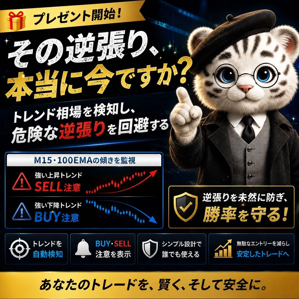 危機回避ロジック【逆張り警報】