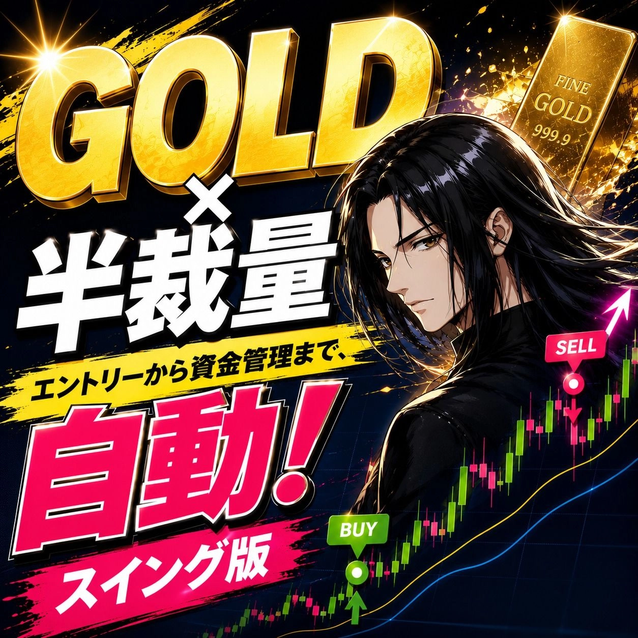KURAMA GOLD SWING AUTO レビュー｜GOLD半裁量EAの機能を解説