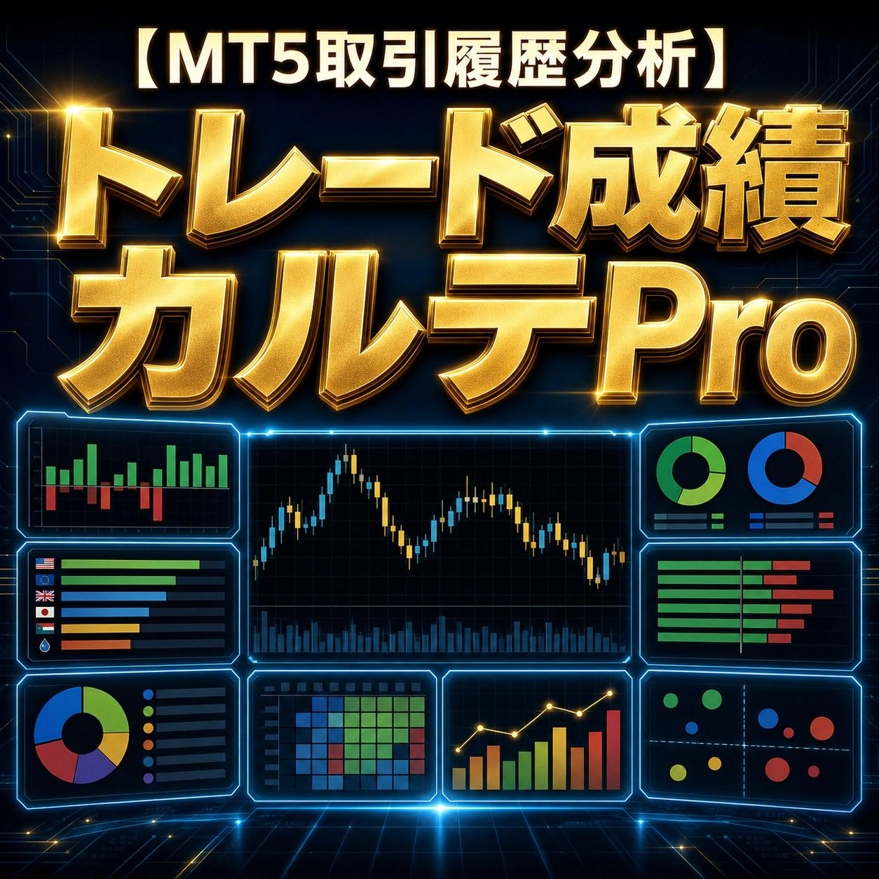【トレード成績カルテPro】レビュー｜MT5取引履歴分析を解説