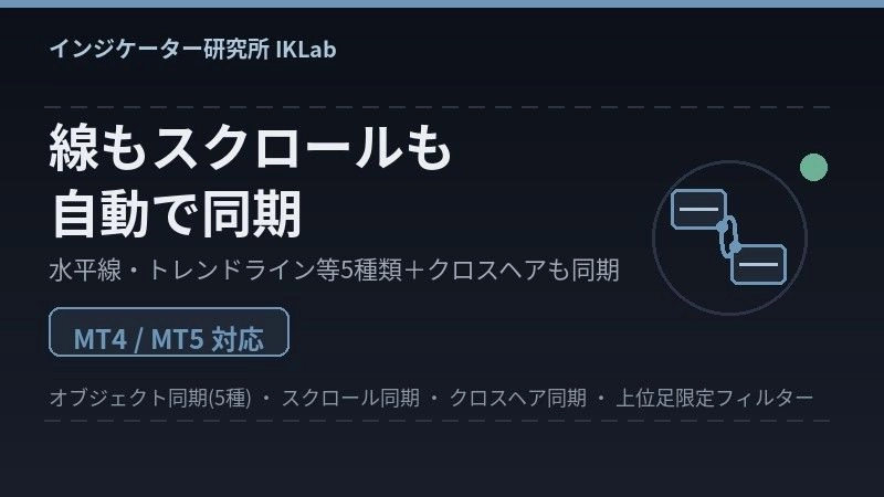 IKLab_ChartSync レビュー｜複数チャート同期を解説