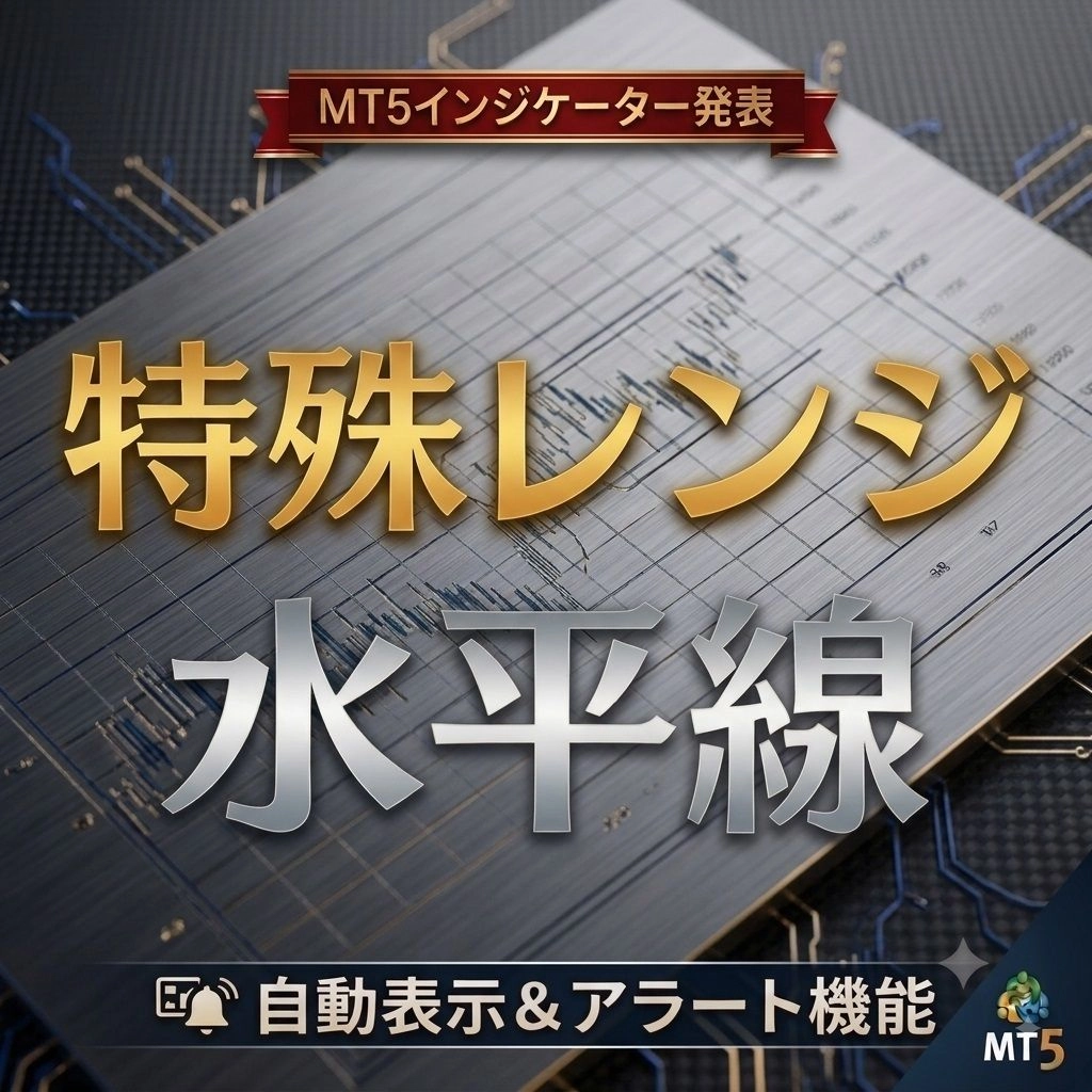 【特殊レンジ水平線】レビュー｜MT5の自動描画ツールを解説