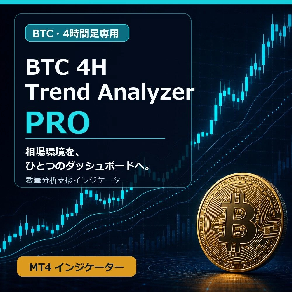 BTC 4H Trend Analyzer PRO レビュー｜BTCのH4分析を解説