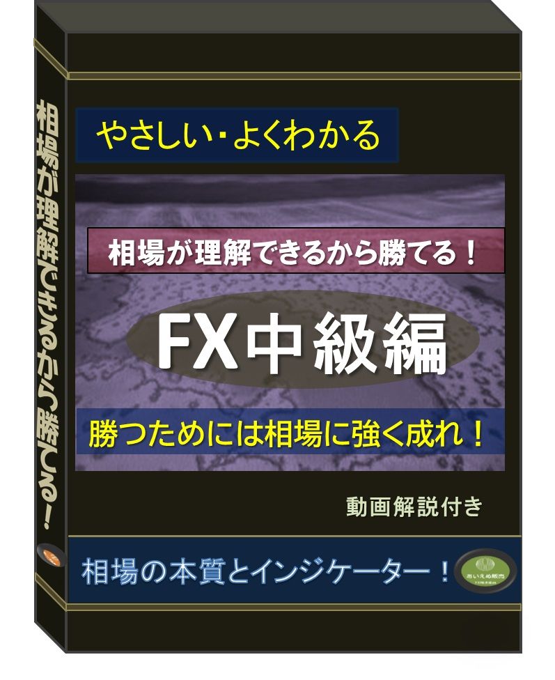 動画解説3本立てでボリームたっぷり(オリジナルインジケーター付）