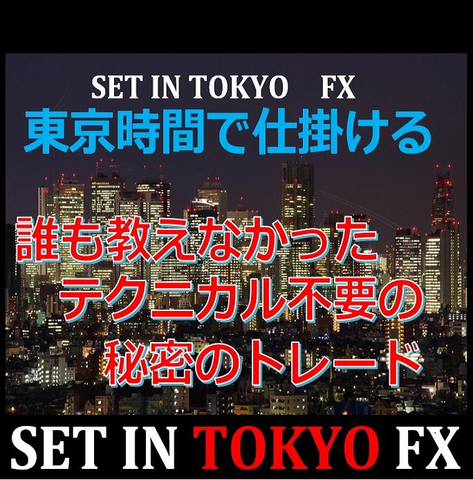 SET IN TOKYO FX ★FXは毎日同じ事を繰り返すだけで利益になる！
